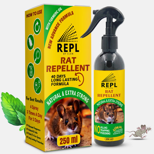 REPL™ Herbal Rat Repellent Spray for Home & Car - 250ml