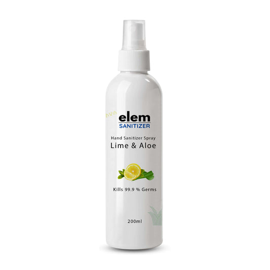 Elem Hand Sanitizer Spray -Lime and Aloe| 200 ml