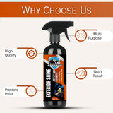 GROOMMM™ Car Exterior Shine Spray: Ultimate Car Body Polish with UV Protection - 500ml