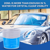 Groommm Windshield Washer Fluid For Car 250ML | Highly Concentrated-( 20ML in 1 L Water Tank)