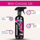 Groommm™ Car Wash Shampoo & Dashboard Dresser Spray Combo with Microfiber Cloth 500 Ml