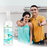 Free Quiclean™ Kitchen Surface Disinfectant Spray for Germ-Free Home 100ml | Suitable for Kitchen & Home Appliance