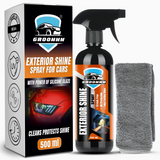 GROOMMM™ Car Exterior Shine Spray: Ultimate Car Body Polish with UV Protection - 500ml