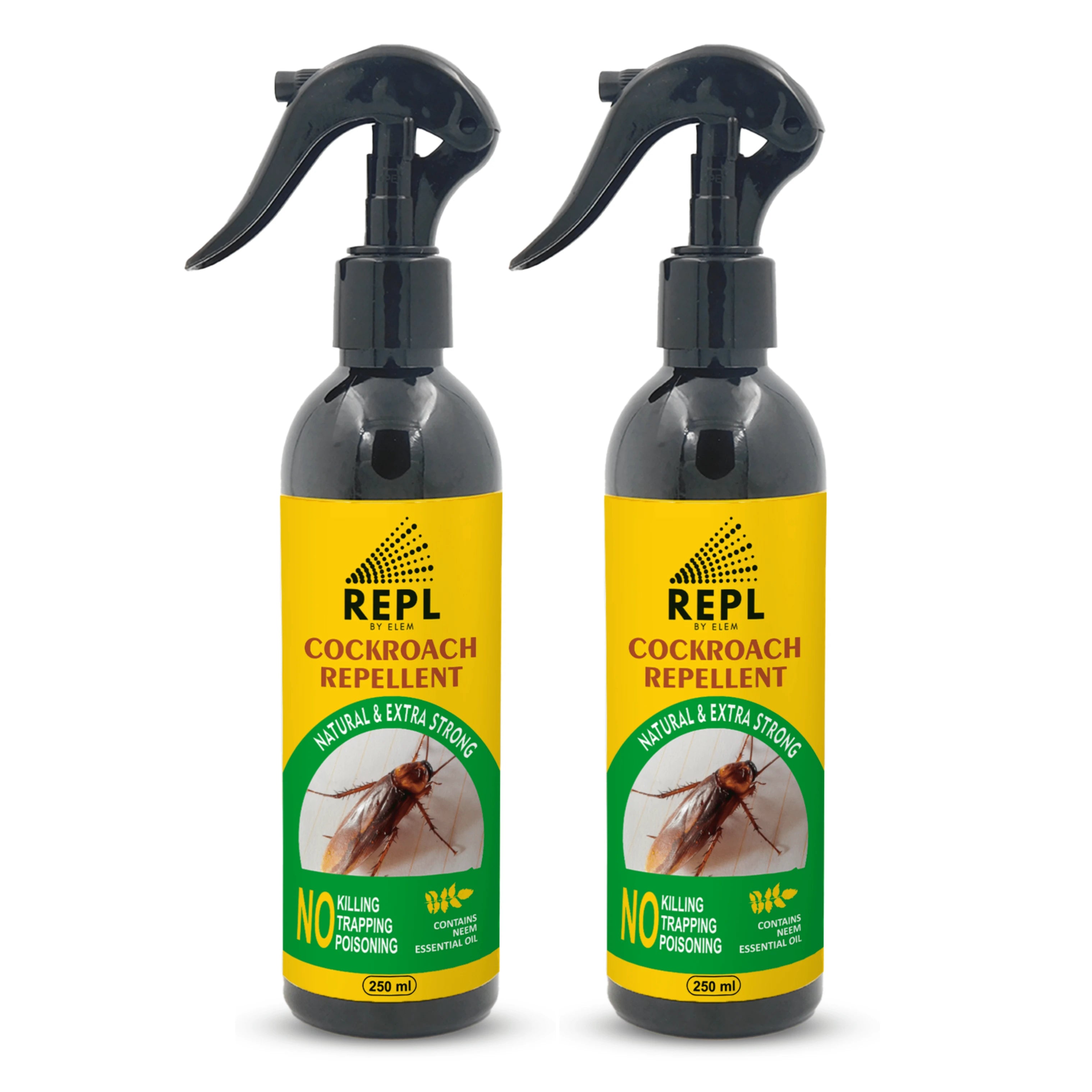 REPL™ Herbal Cockroach Repellent Spray 250ml Effective Solution for Home and Office
