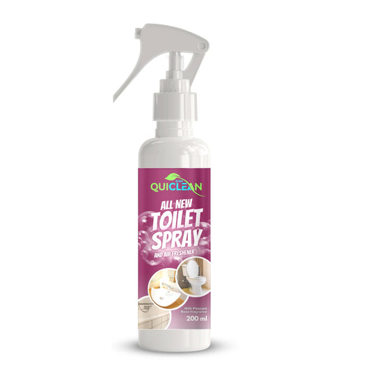 QUICLEAN™ Toilet Cleaner Spray and Surface Disinfectant -200 ml