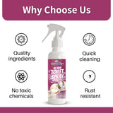 QUICLEAN™ Toilet Cleaner Spray and Surface Disinfectant -200 ml