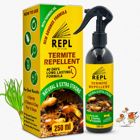 REPL™ Herbal Termite Repellent Spray-250ml: Safe and Effective Deemak Spray for Home