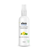 Elem Hand Sanitizer Spray -Lime and Aloe| 100 ml