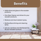 QUICLEAN™ Wood Shine Spray for Furniture -500 ml