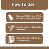 QUICLEAN™ Wood Shine Spray for Furniture -500 ml