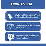 QUICLEAN™ Glass Cleaner Spray  - 500ml