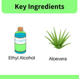 Elem Hand Sanitizer Spray -Lime and Aloe| 200 ml