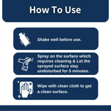 QUICLEAN™ All In One Hard Stain Remover | Kitchen & Bathroom Cleaner - 500ml